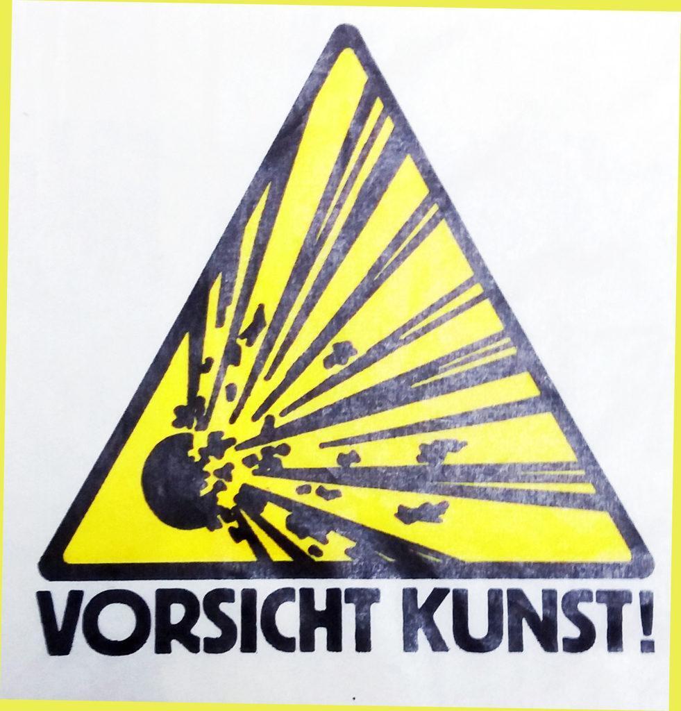 vorsicht kunst